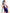 Swimsuit cut out Navy Blue
