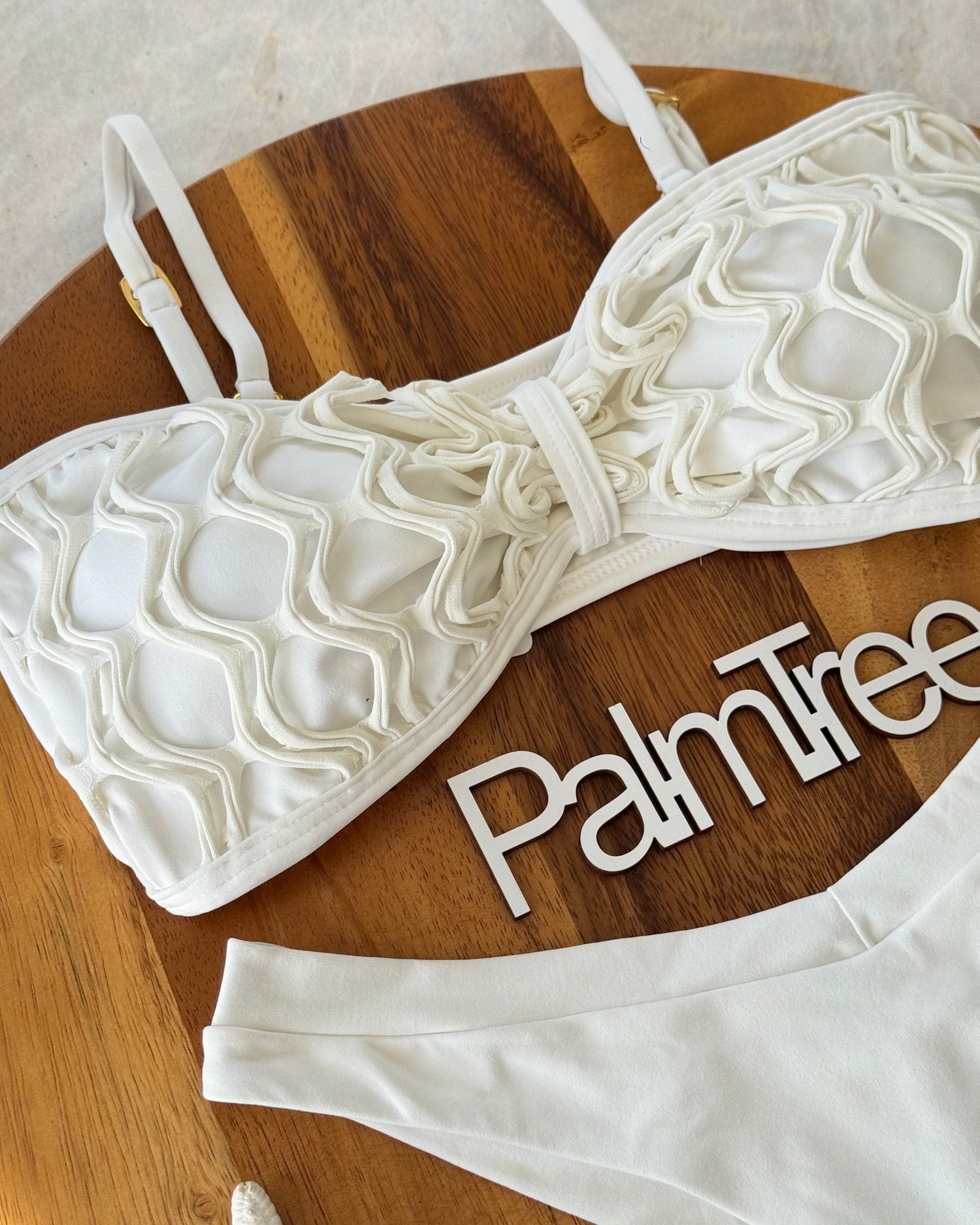 Positano Cut-Out Bandeau Bikini Set