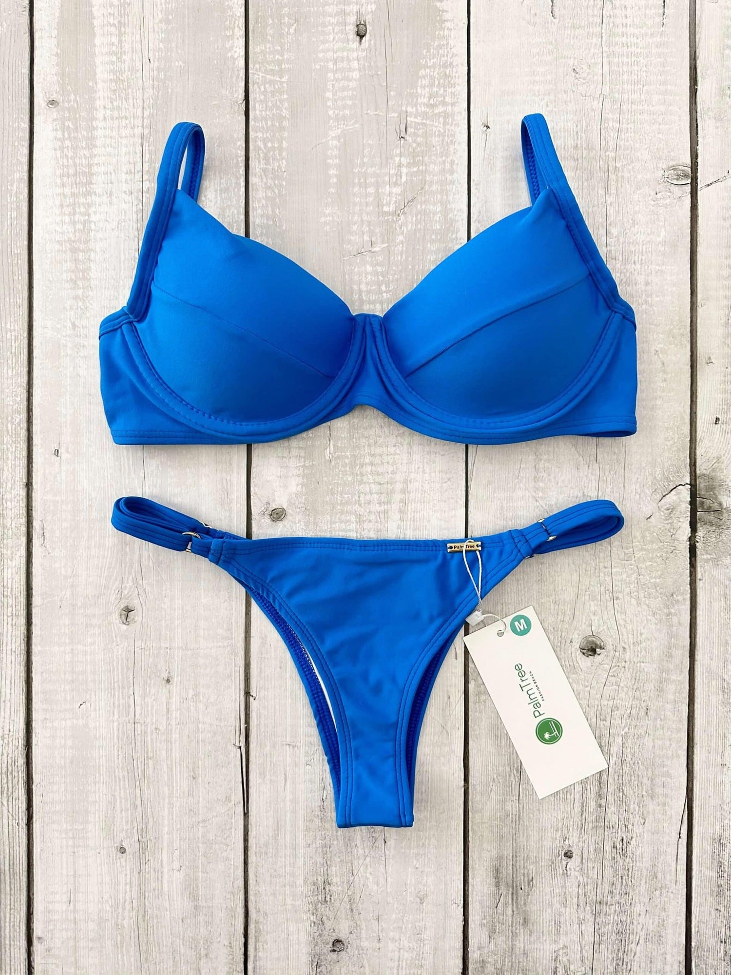 Marbella Neon Underwire Bra Bikini Set
