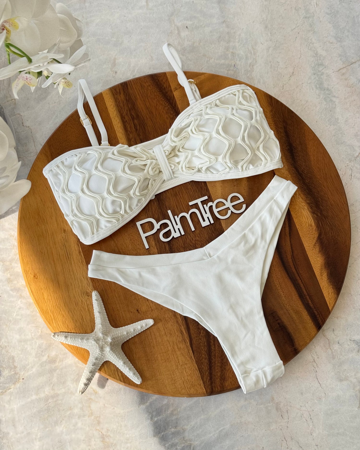 Positano Cut-Out Bandeau Bikini Set