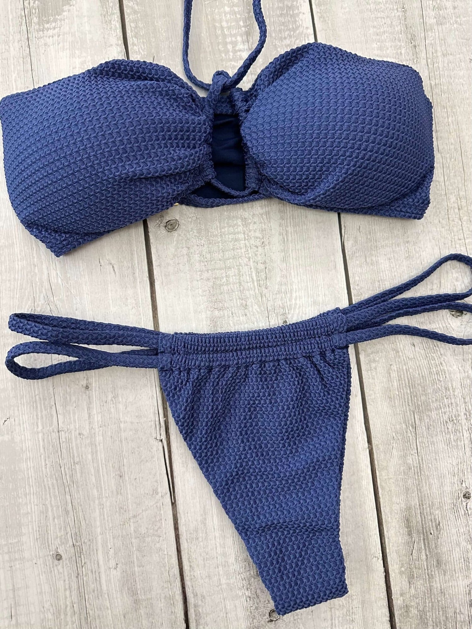 Cannes Strapless Bandeau Bikini Set
