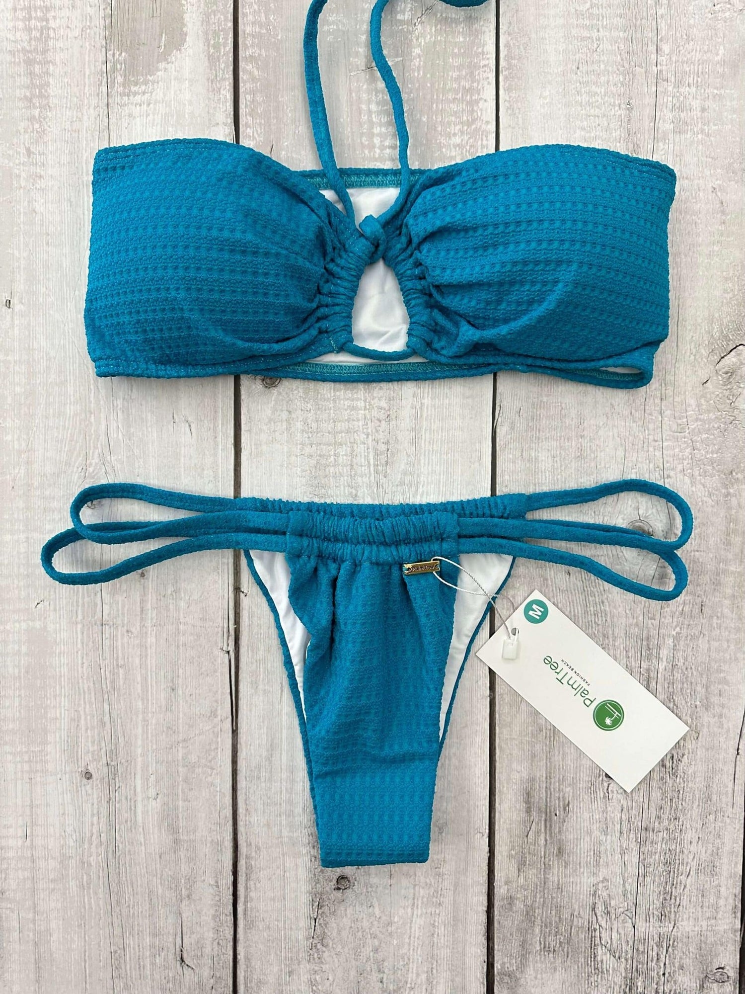 Cannes Strapless Bandeau Bikini Set