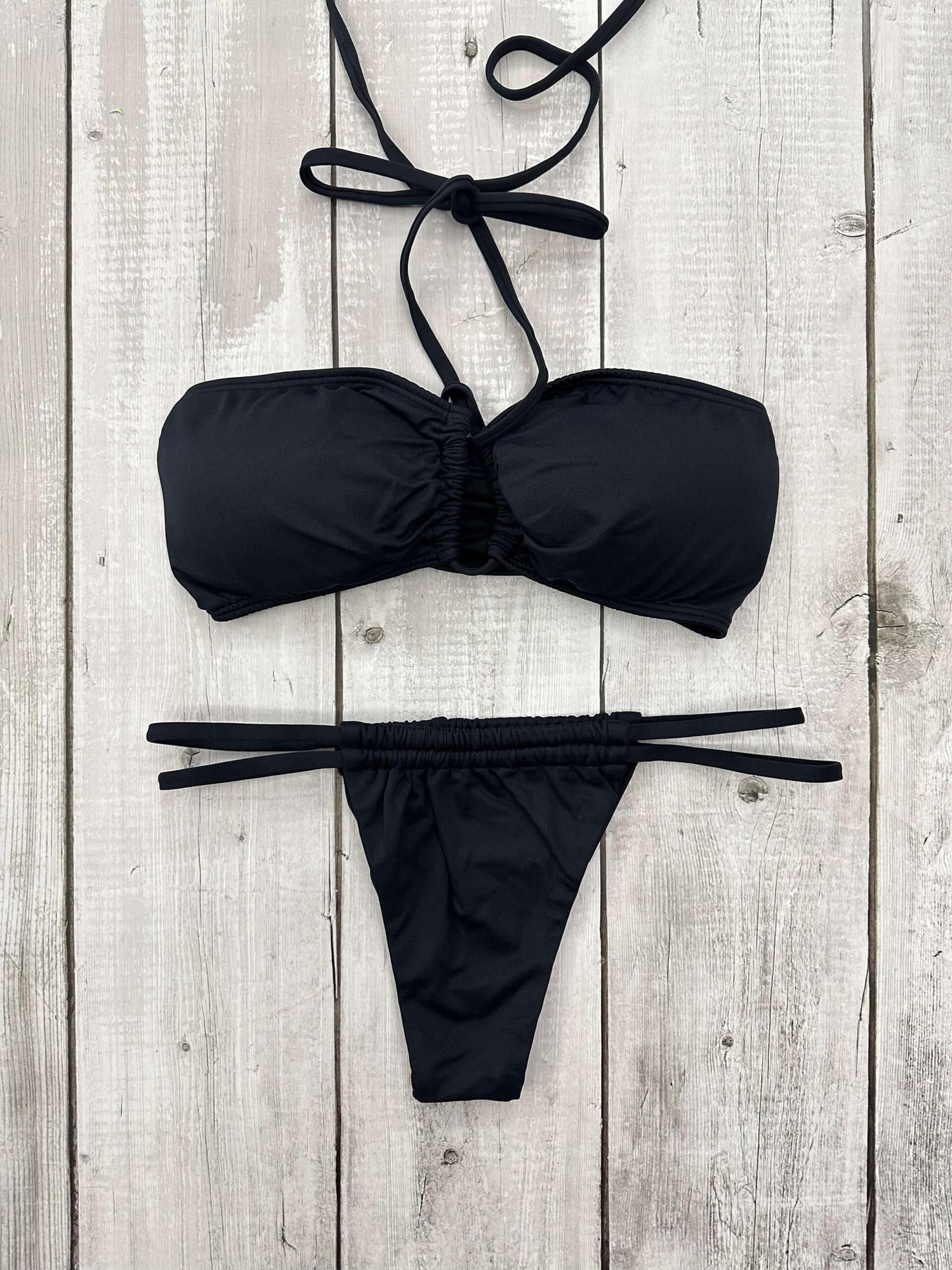 Cannes Strapless Bandeau Bikini Set