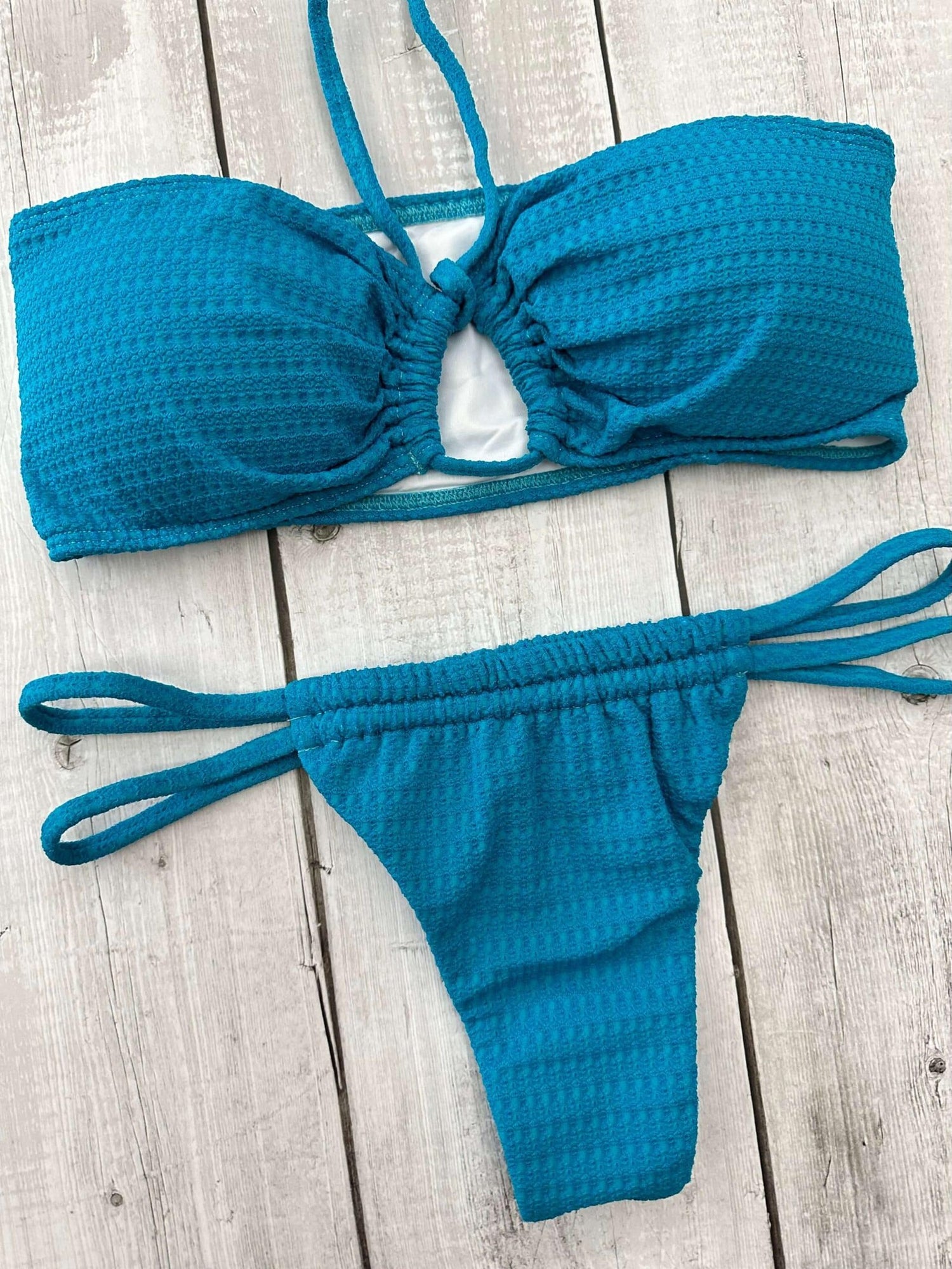 Cannes Strapless Bandeau Bikini Set