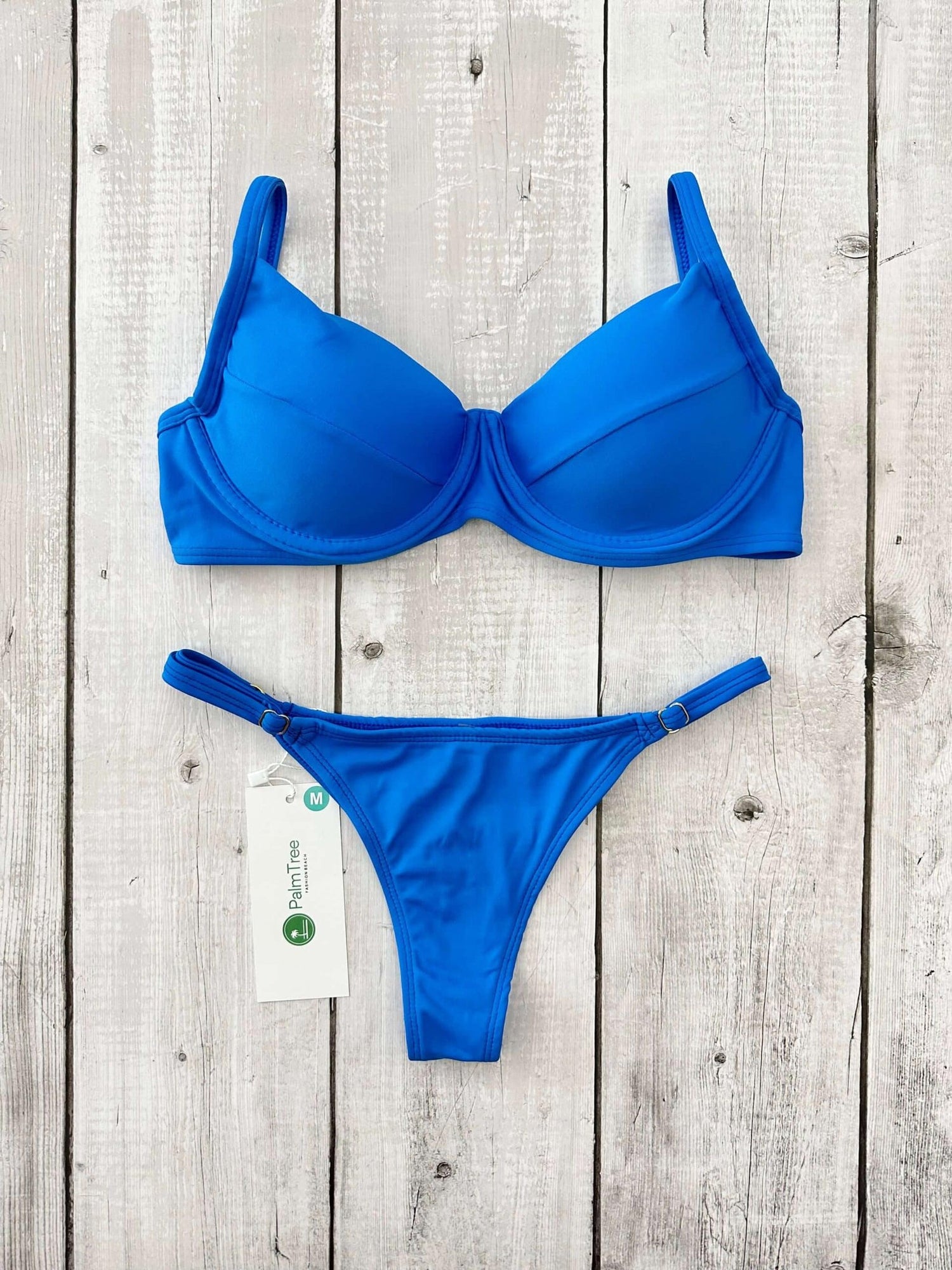 Marbella Neon Underwire Bra Bikini Set