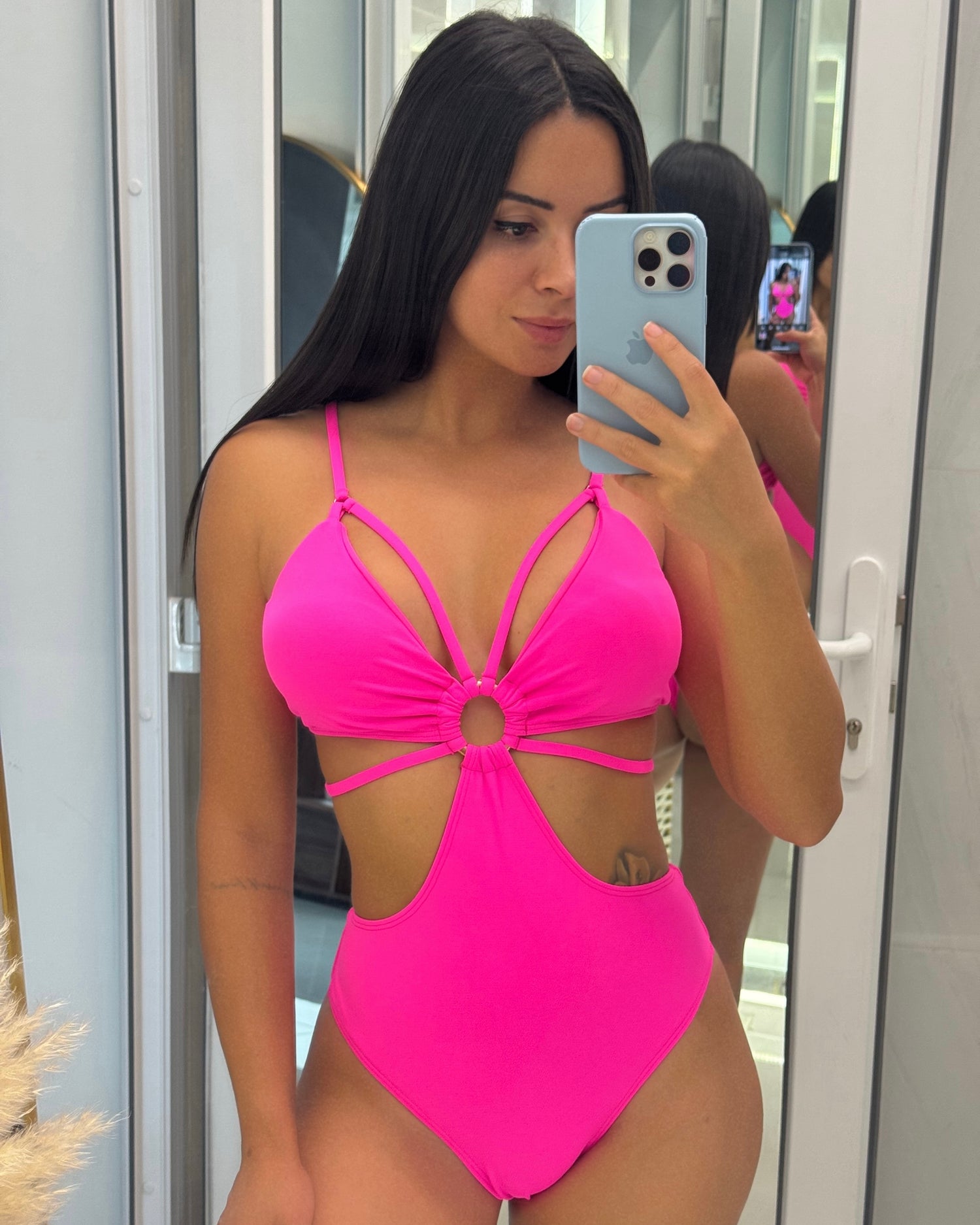 Mauritius Cut-Out One-Piece Swimsuit