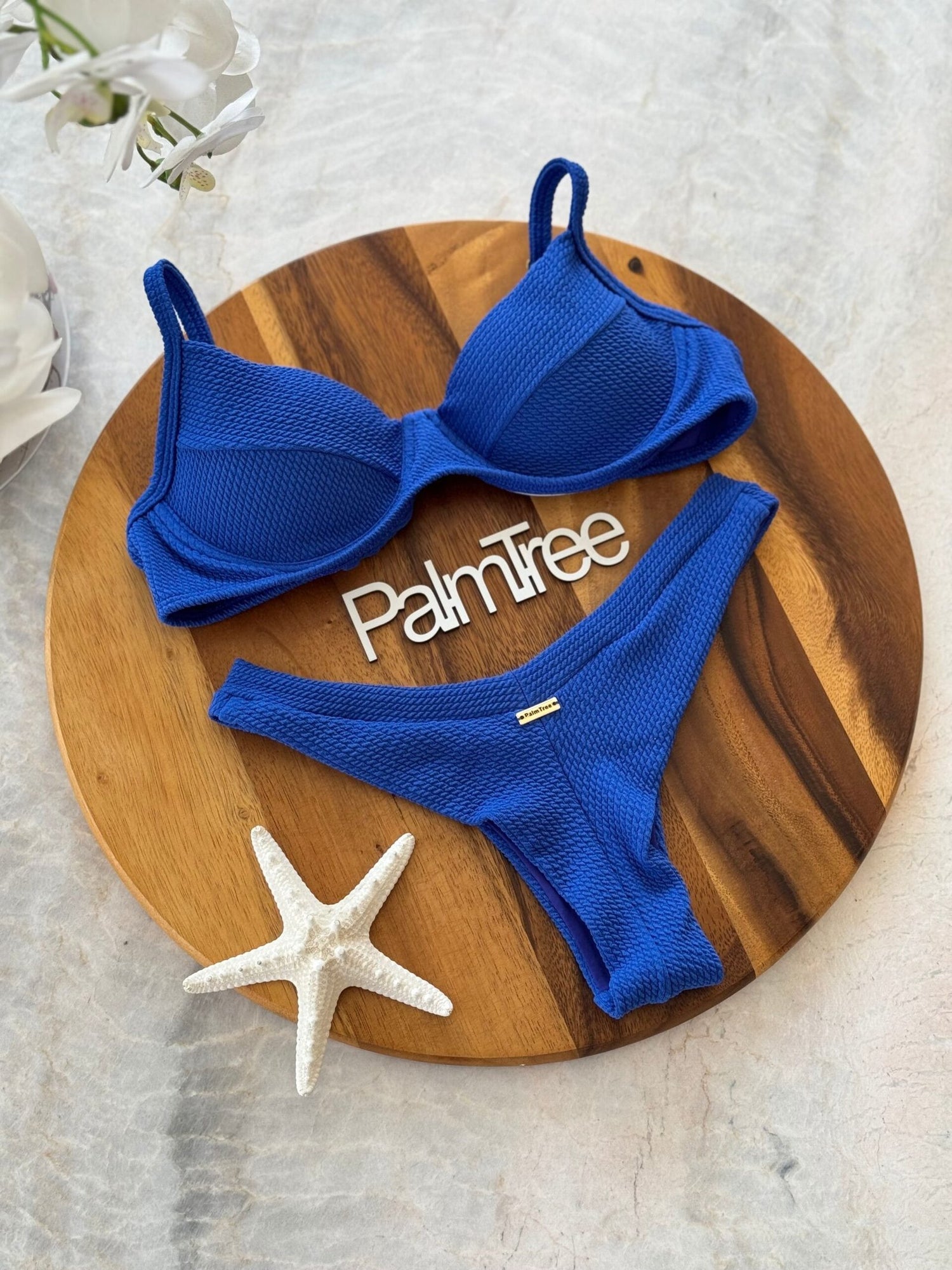 Maldives Crinkle Underwire Bra Bikini Set