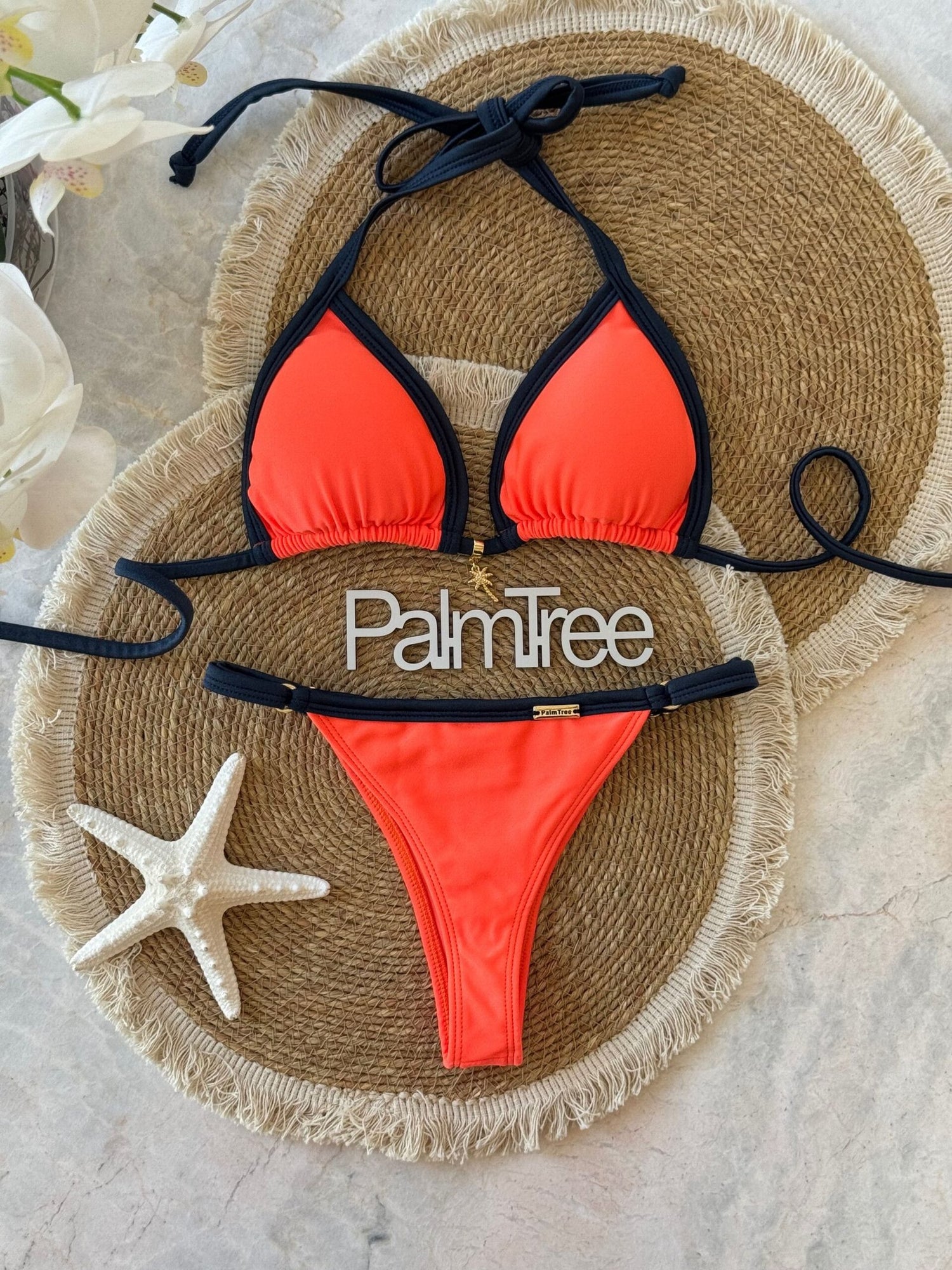 Cancun II Shimmer Triangle Bikini Set