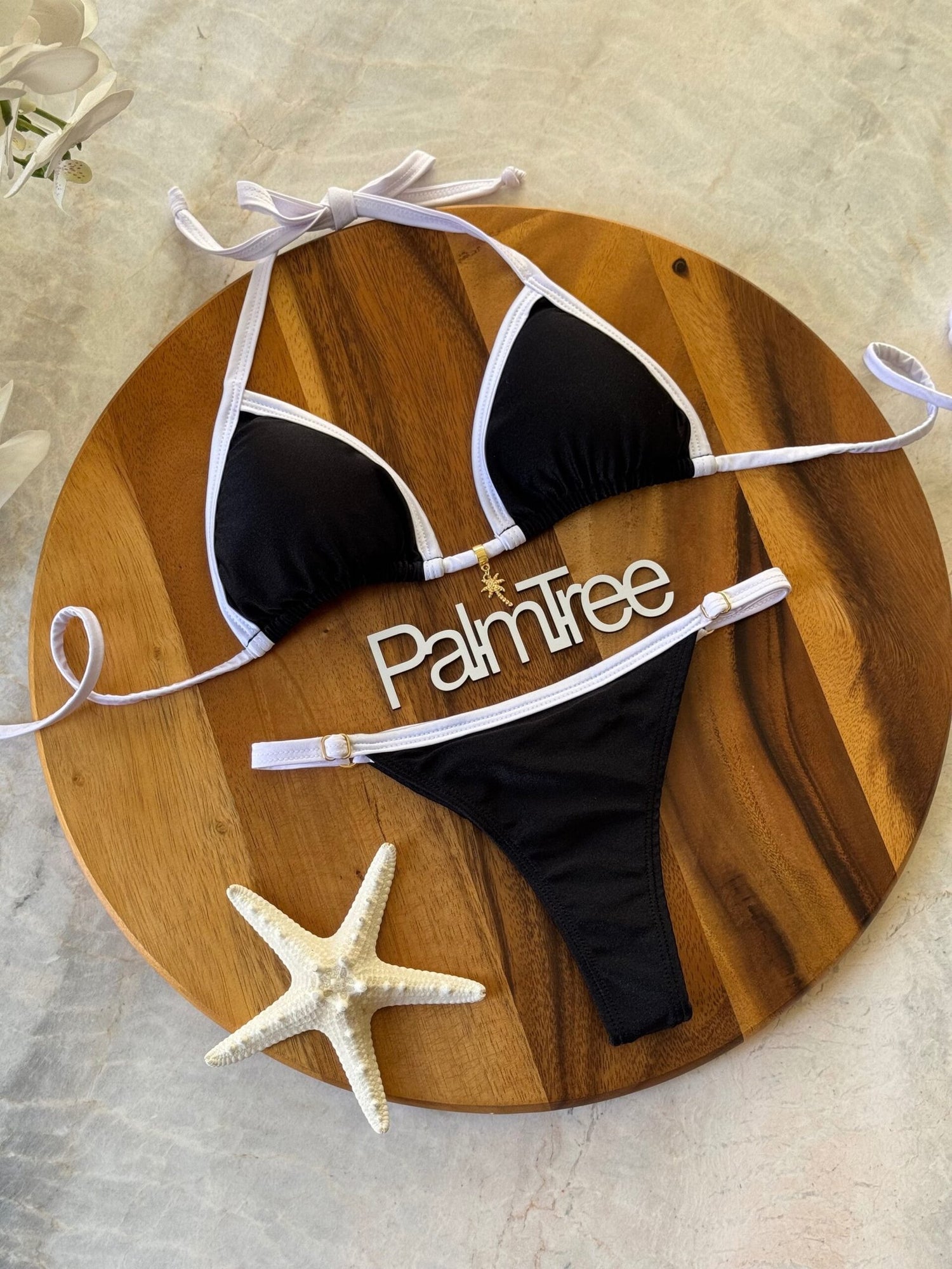 Cancun II Shimmer Triangle Bikini Set