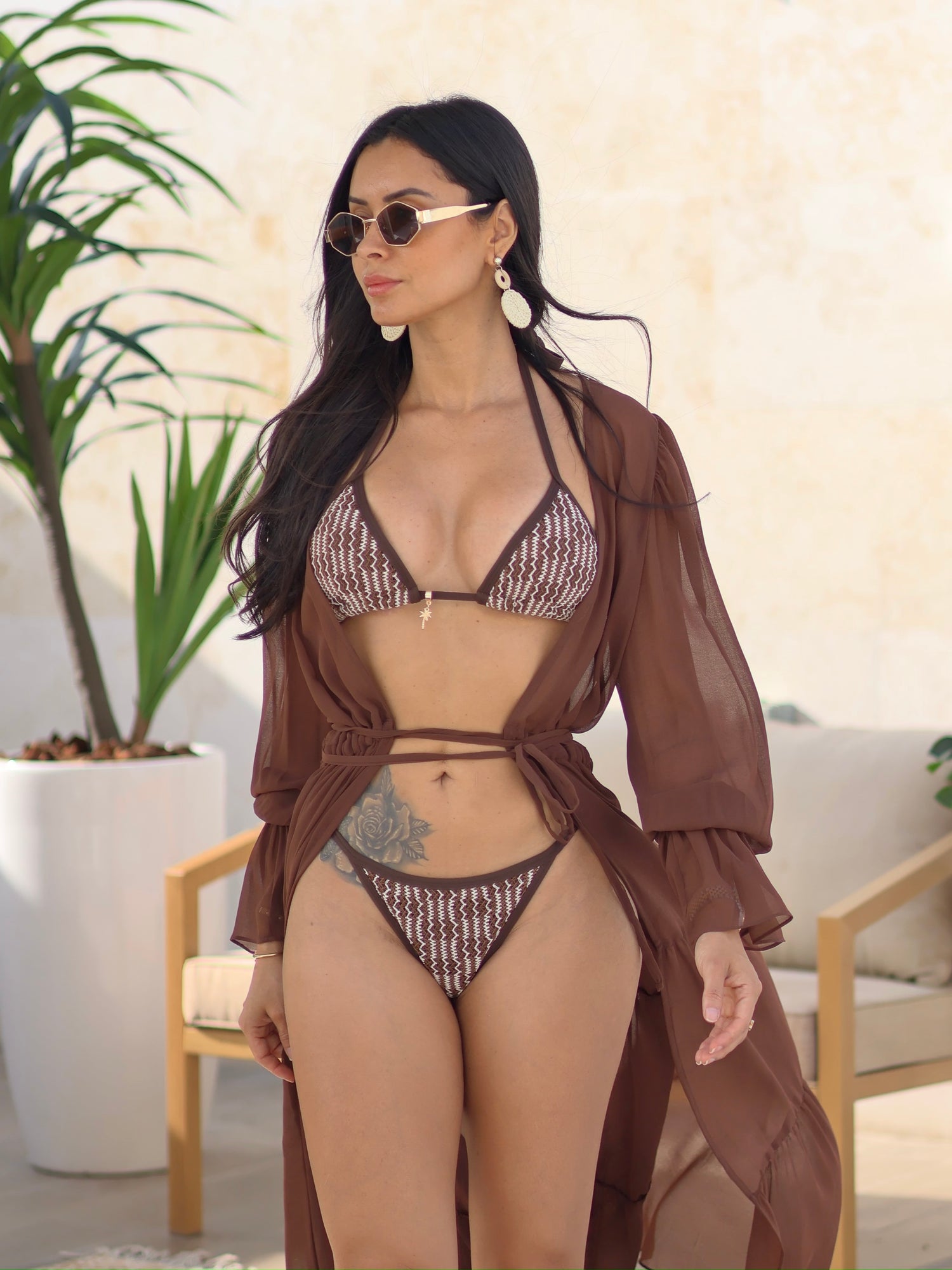 Floripa Luxury Chiffon Beach Dress