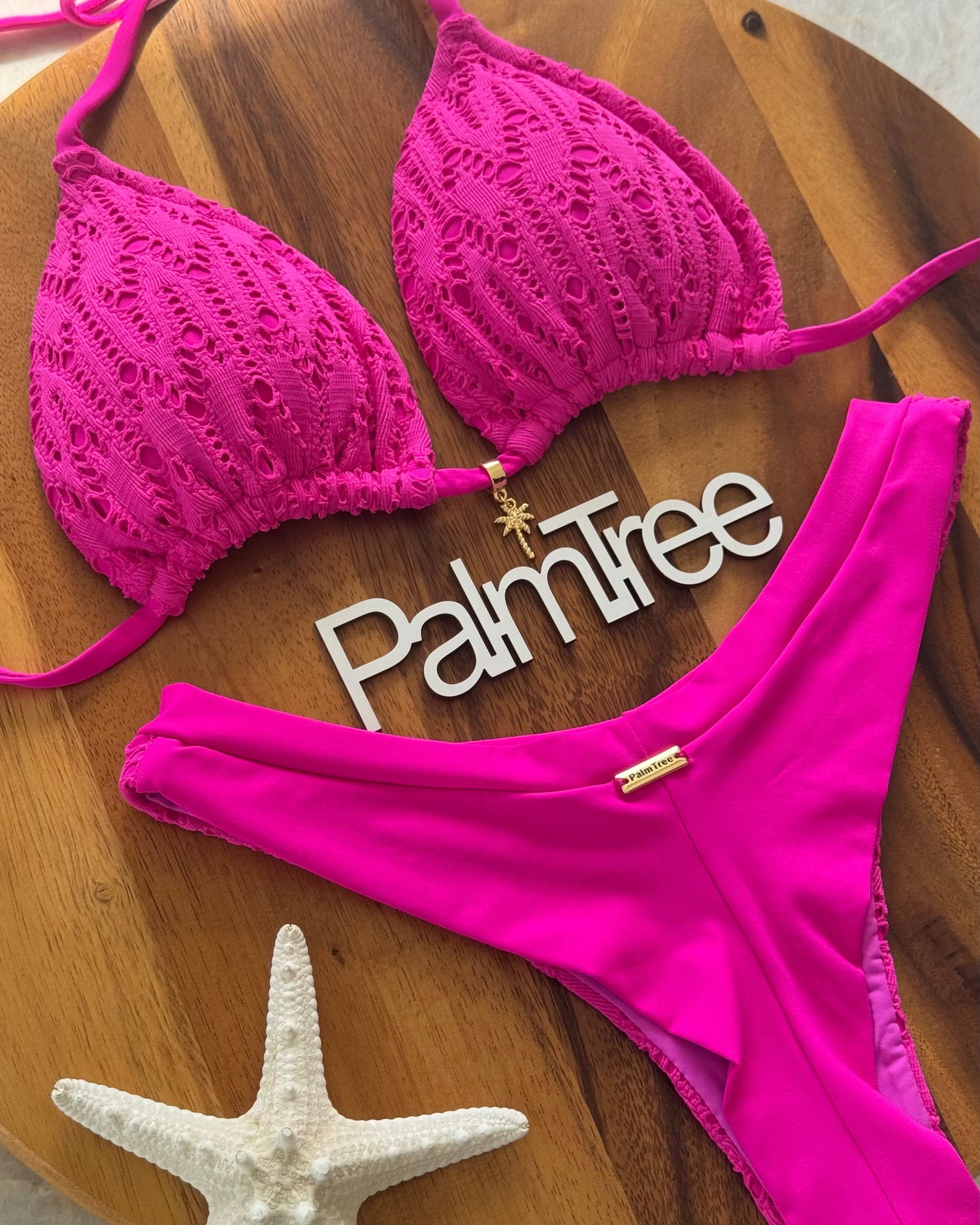 Tulum Crochet Triangle Bikini Set