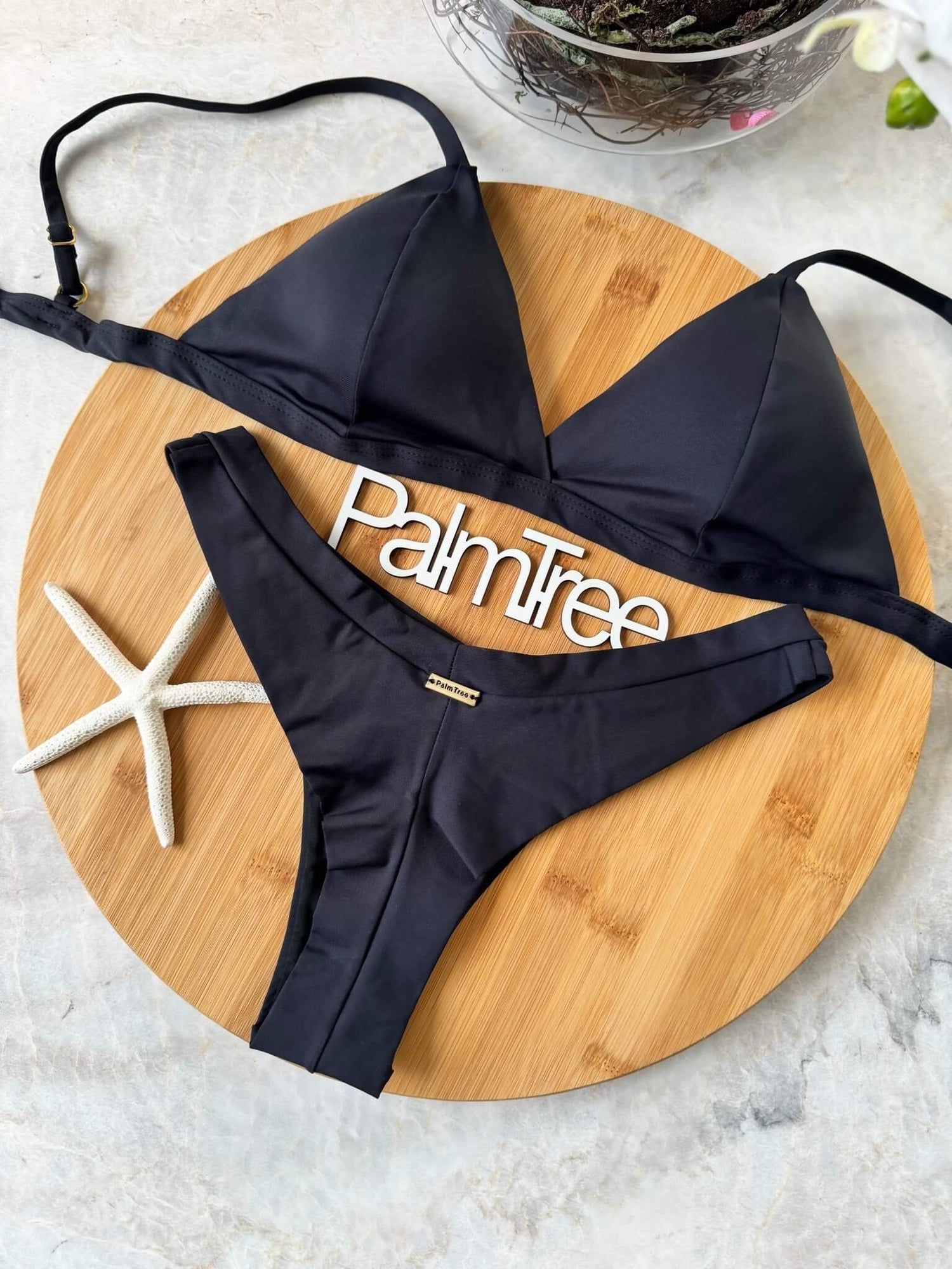 Fiji Plain Triangle Bikini Set