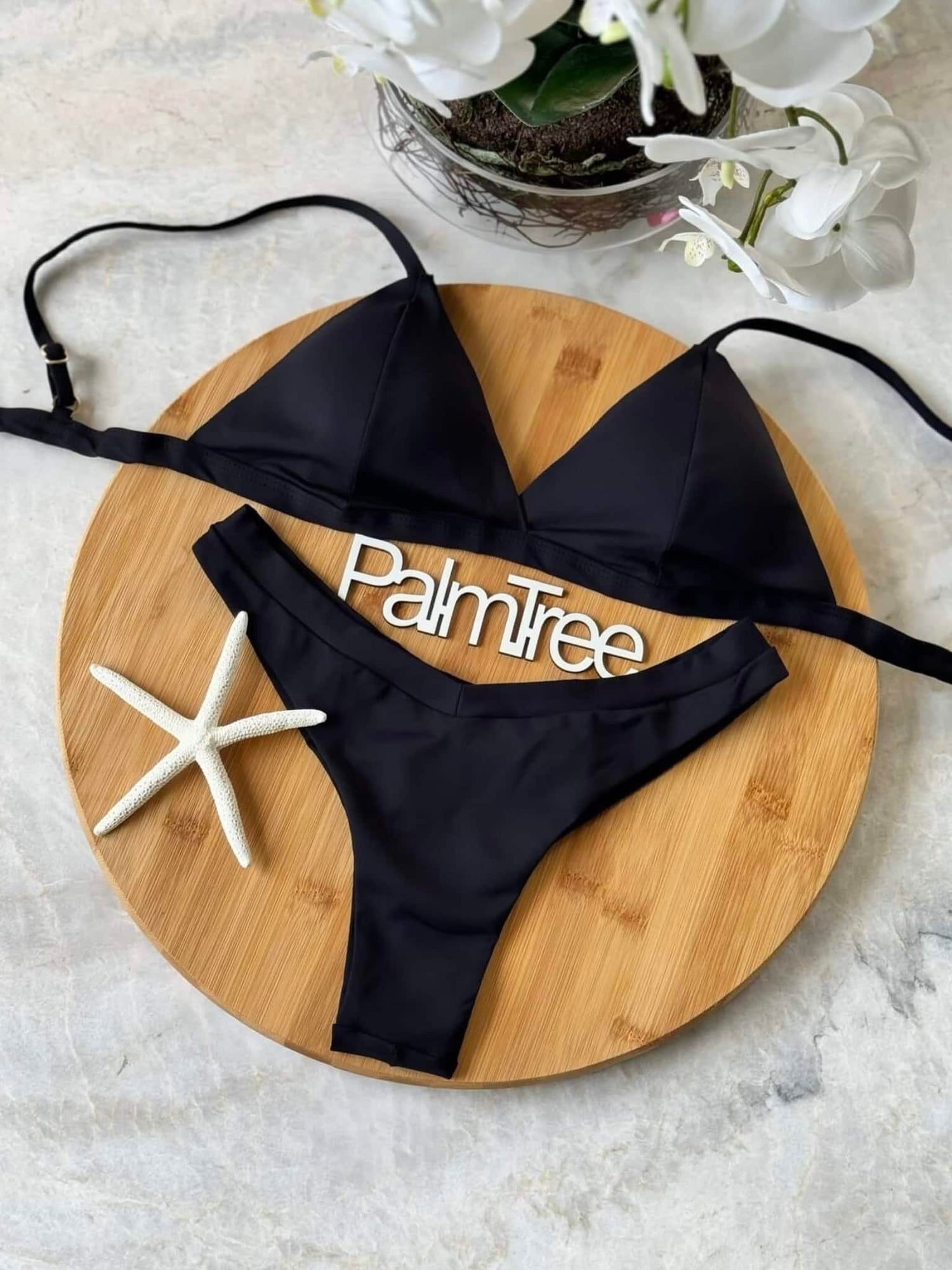 Fiji Plain Triangle Bikini Set