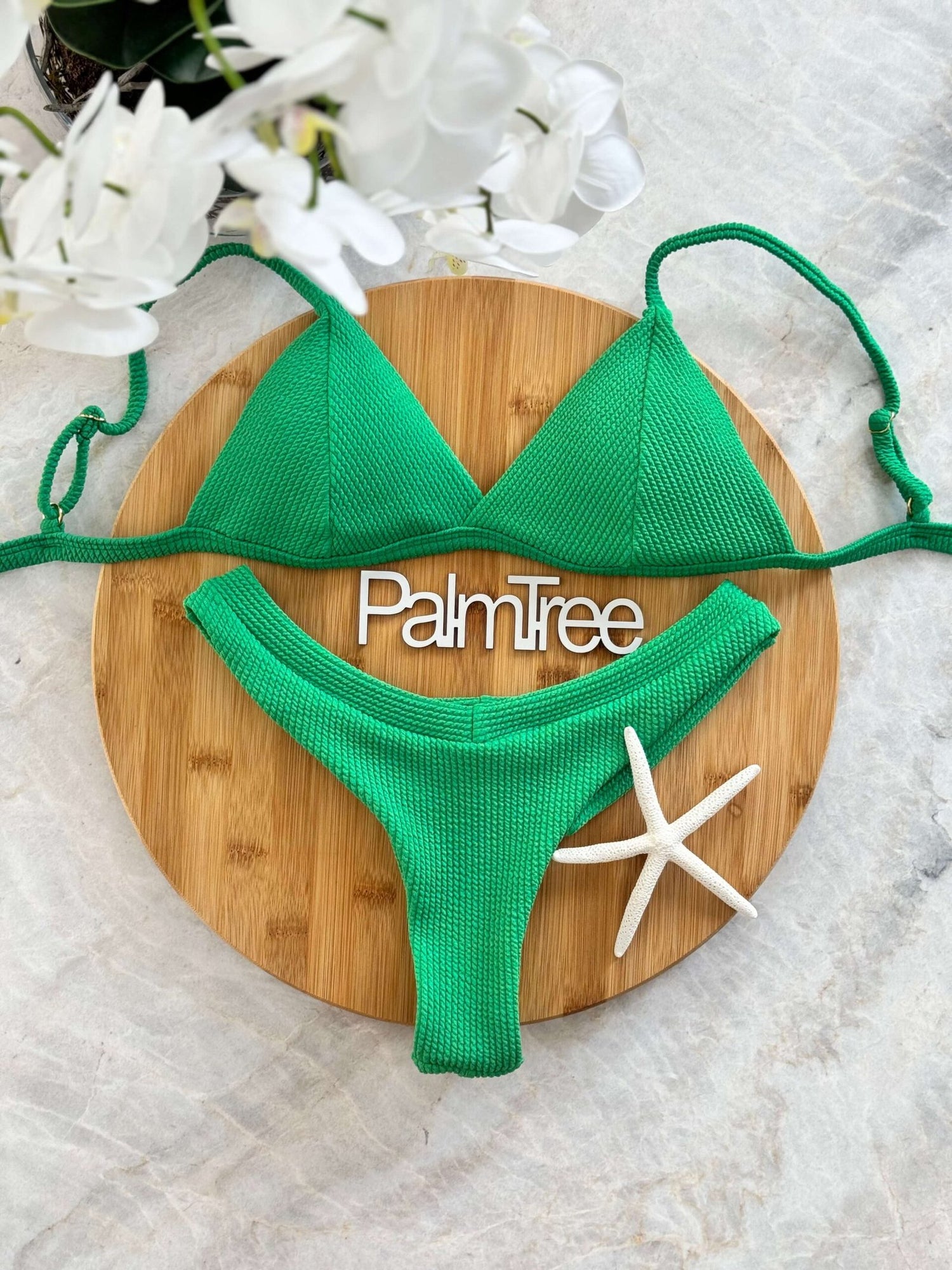 Fiji Crinkle Triangle Bikini Set