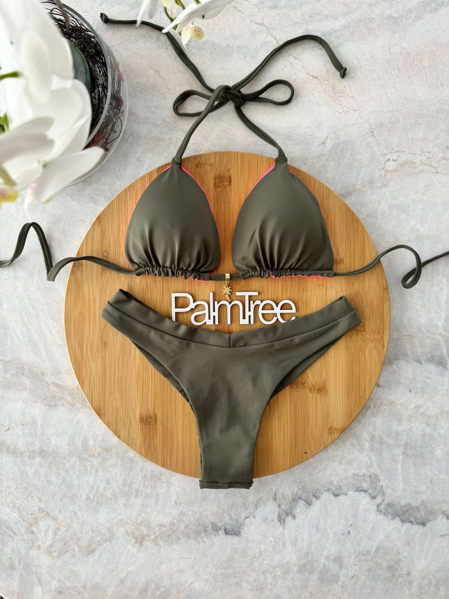 Tulum Matte Triangle Bikini Set